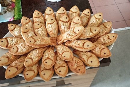 Fische zum Essen - Tauferinnerung