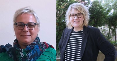 Pfarrerin Verena M. Groh - Pfarrerin Gerda E. Pfandl Pfarrerinnen in Wien-Donaustadt