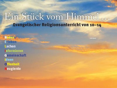 Evangelischer Religionsunterricht an der Sekundarstufe I-Folder Evangelischer Religionsunterricht Sekundarstufe I - Folder-Titelseite