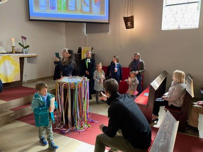 Evangelische Kirche Donaustadt Tauferinnerung Erinnerung an die Taufe in der Bekenntniskirche in Donaustadt